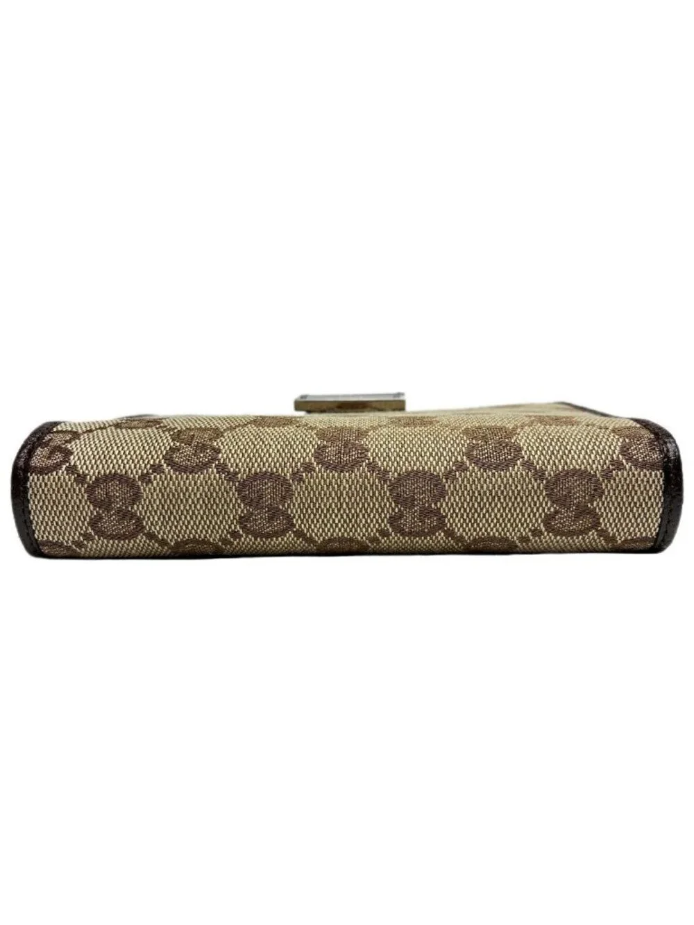 Gucci GG Canvas Agenda Notebook 6 Holes Leather